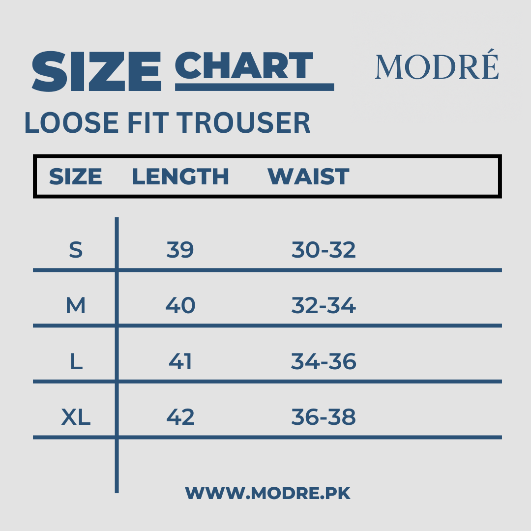 Modre Black Men Cargo Loose Bottom Trousers