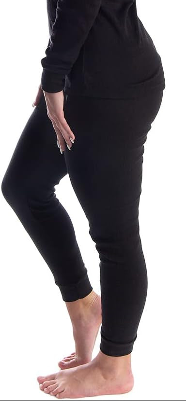 Body Warmer Thermal Long Trouser For Ladies - Black