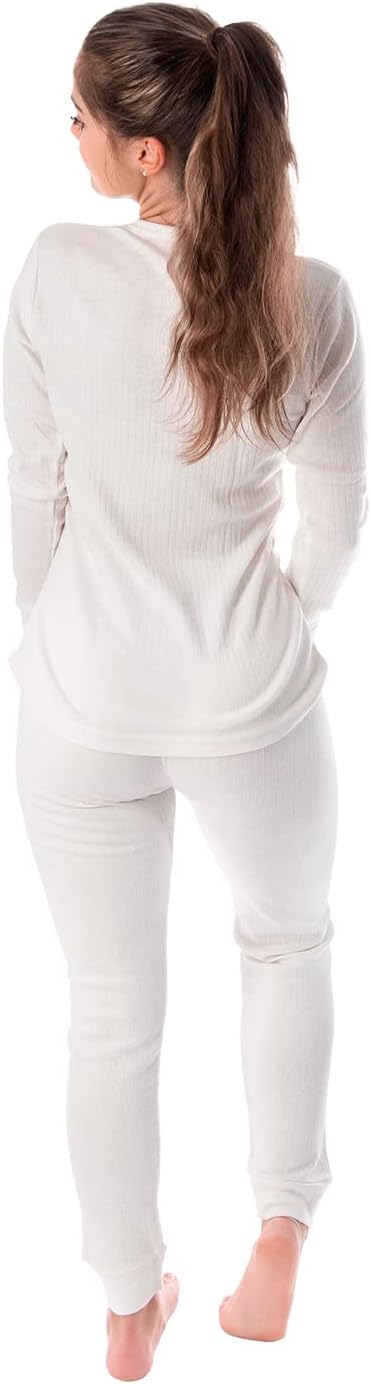 Body Warmer Thermal Full sleeve Shirt For Ladies - Creme
