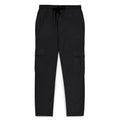 Modre Black Men Cargo Loose Bottom Trousers