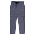 Modre Grey Men Cargo Loose Bottom Trousers
