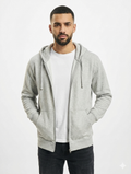 Men's Grey Fleece Zipper Hoodie
