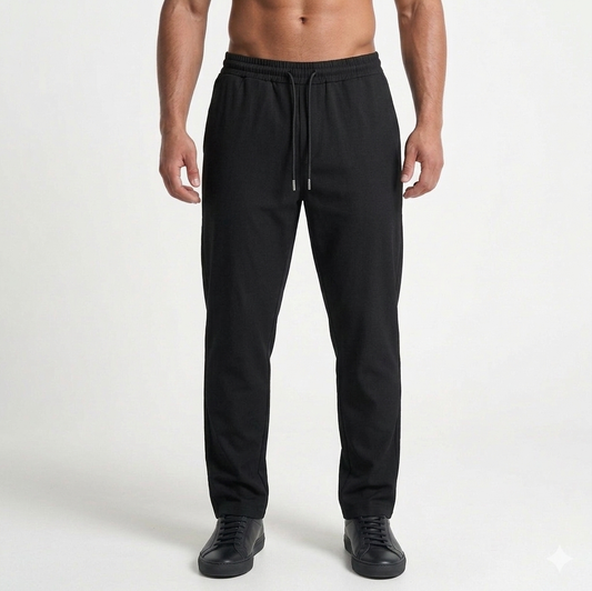 Modre Black Men Chino Trouser Slim Fit